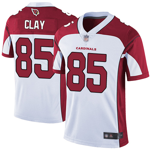 Arizona Cardinals Limited White Men Charles Clay Road Jersey NFL Football #85 Vapor Untouchable